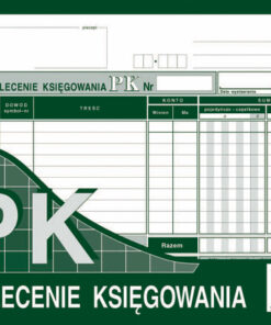 polecenie dowód księgowość