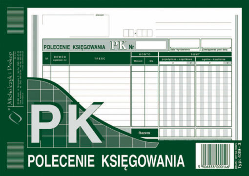 DRUKI KSIĘGOWE księgowość Michalczyk i Prokop