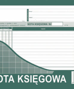 księgowość nota korekta