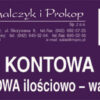 druki kasowe, księgowe i bankowe księga
