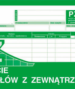 352-8 PZ przyjęcie materiałów z zewnątrz 352-8