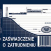 zaświadczenie zatrudnienie praca druczek druk
