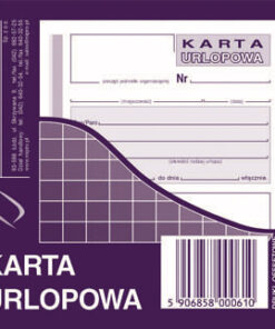 507-6 urlop karta wniosek Michalczyk i Prokop wakacje