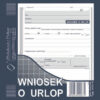 wniosek karta urlop