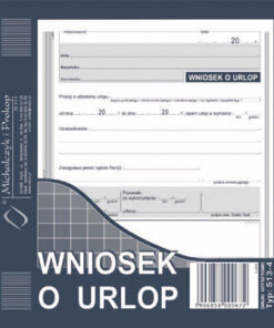 wniosek karta urlop