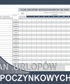 plan urlopów wakacje urlop wniosek pracownik praca