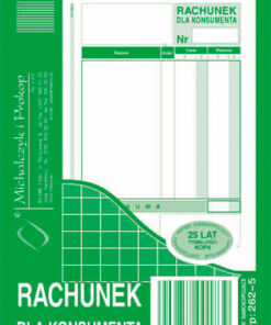 Rachunek dla konsumenta 262-5
