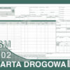 Karta drogowa SM 102 LIST PRZEWOZOWY transport