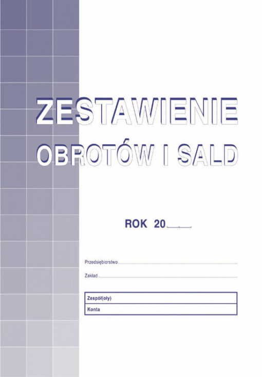 saldo obroty zestawienie michalczyk i prokop