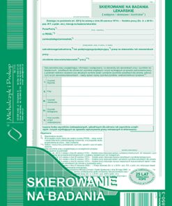 5906858002164 skierowanie na badania lekarz Michalczyk i Prokop