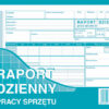 Dzienny raport pracy sprzętu Michalczyk i Prokop sklep internetowy sprzęt raport