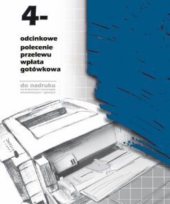 F-112-2 4-odcinkowe polecenie przelewu - wpłata gotówkowa F-112-2