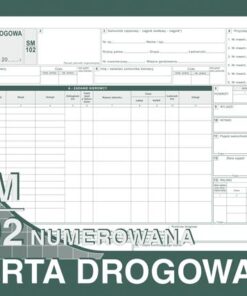 5906858003857 Karta drogowa SM 102 TRANSPORT
