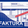 Faktura wzór pełny dla prowadzących sprzedaż w cenach netto 103-3E