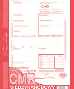 800-2N CMR Międzynarodowy list przewozowy (numerowany) 800-2N