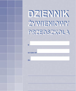 Przedszkole Dziennik żywieniowy przedszkola żywność dziennik szkoła dzieci