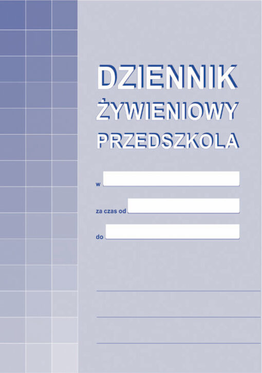 Przedszkole Dziennik żywieniowy przedszkola żywność dziennik szkoła dzieci