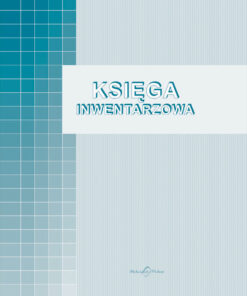 Księga inwentarzowa A4 715-A KSIĘGA inwentarz