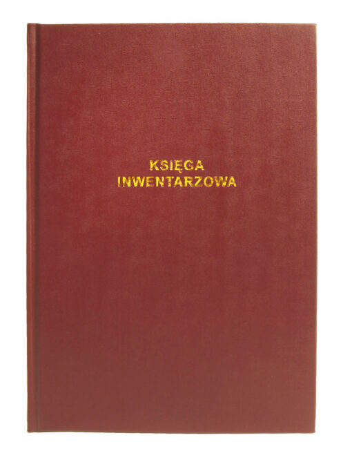 5906858012279 Księga inwentarzowa A4 płotno spis