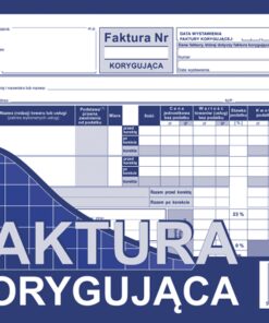 Faktura korygująca 107-3E