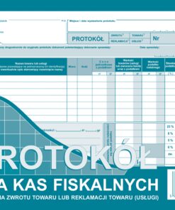 173-3E Protokół dla kas fiskalnych przyjęcia zwrotu towaru lub reklamacji towaru (usługi) 173-3E