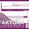 203-3E Faktura dla podatników zwolnionych podmiotowo z podatku od towarów i usług 203-3E