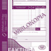 201-3E Faktura dla podatników zwolnionych podmiotowo z podatku od towarów i usług 201-3E