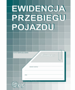 druk ewidencja przebiegu pojazdu v60