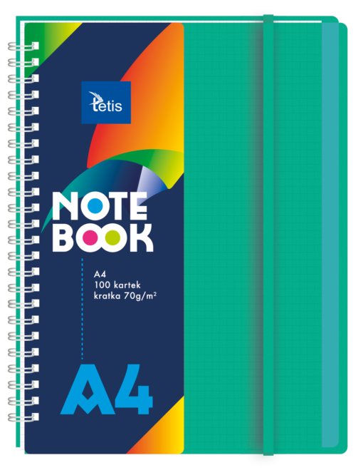 Kołonotatnik KB060 KB060-NKA4 zielony