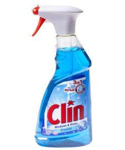 Płyn do mycia szyb CLIN Blue, pompka, 500ml