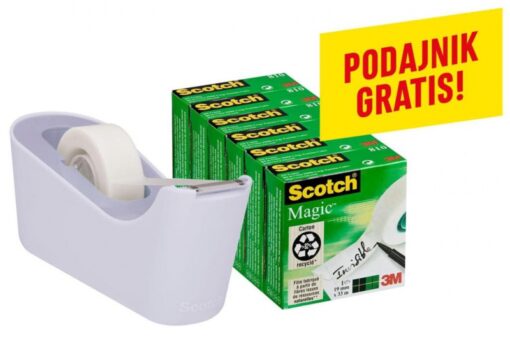 taśma biurowa scotch taśma znikająca magic