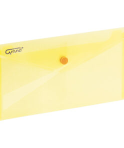 Koperta na zatrzask 225x124mm DL GRAND ZP-046 żółta