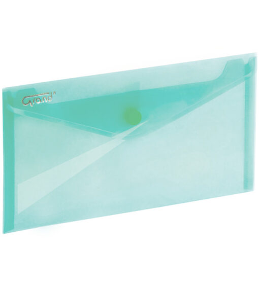 Koperta na zatrzask 225x124mm DL GRAND ZP-046 zielona