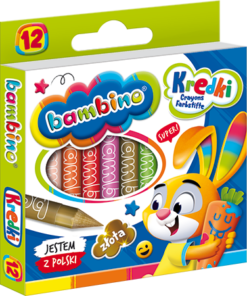 KREDKI ŚWIECOWE BAMBINO 12