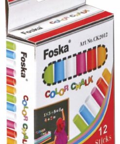 Kreda kolorowa - pudełko 12 sztuk Foska