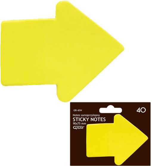 Notes Grand GR-40W strzałka