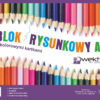 Blok rysunkowy kolorowy a4/20 ark