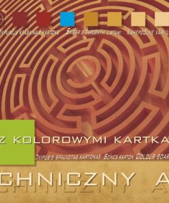 Blok techniczny kolorowy a3/20 ark