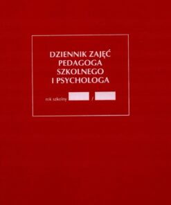 Dziennik zajęć pedagoga, psychologa szkolnego /1574