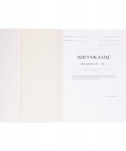 Dziennik zajęć dodatkowych pozalekcyjnych /1570