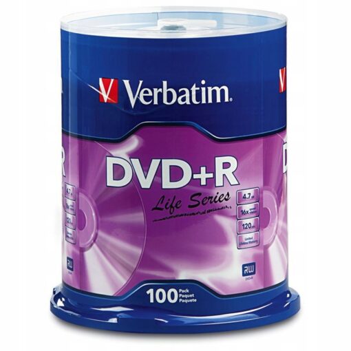 Płyta DVD+R Verbatim 4,7 GB