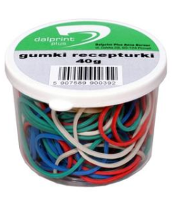 gumki recepturki 40g dalprint pakowanie wysyłka