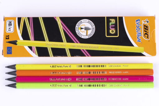 Ołówek BIC Evolution fluo bez gumki
