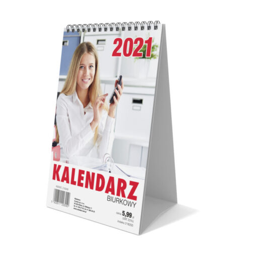 Kalendarz biurkowy a5 Arex spirala 218200