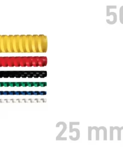 Grzbiety plastikowe - O.COMB Owalne - A4