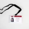 Identyfikator/ holder z taśmą na karty plastikowe - O.BADGE HOLDER - 55 x 90 mm